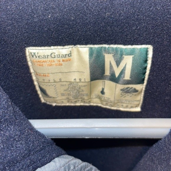 Wear Guard Men’s Weather Proof Gray/Blue Jacket - Picture 4 of 6